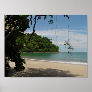 Poster Costa Rica Beach Paradise
