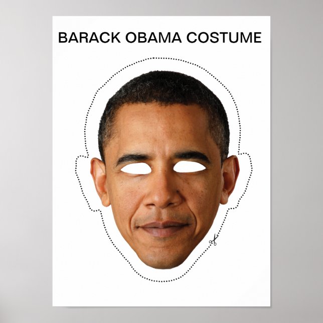 Poster Costume Barack Obama (Devant)