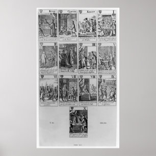 Poster Costume de coeur illustrant le 'Parchemin du Peupl