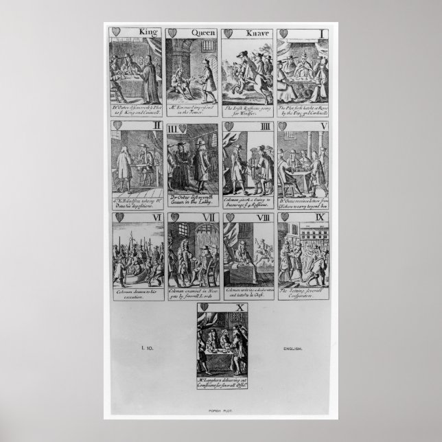 Poster Costume de coeur illustrant le 'Parchemin du Peupl (Devant)