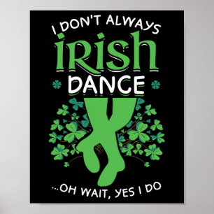 Poster Costume de danse irlandaise