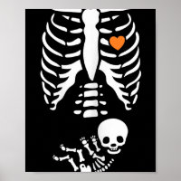 Costume de Grossesse de Radiographie de Squelette
