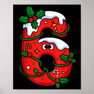 Poster Costume de Père Noël numéro 6 Meme Noël Couple ass