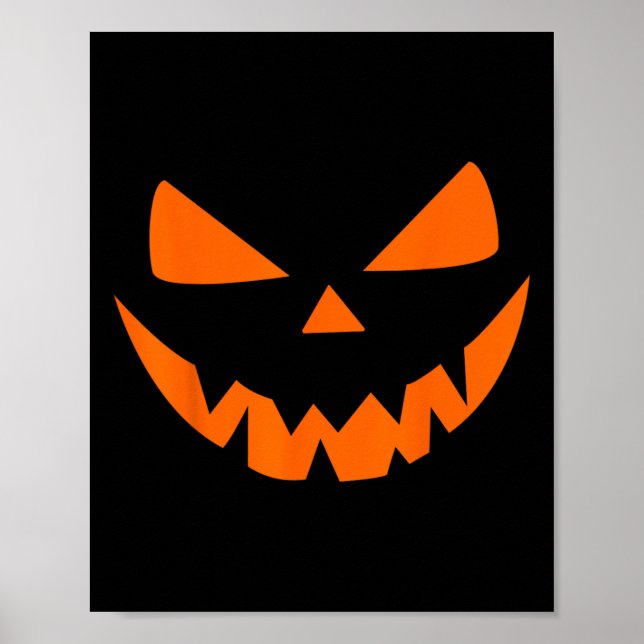 Poster Costume d'Halloween Jack O'Lantern Citrouille visa (Devant)