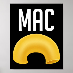 Poster Costume D'Halloween Macaroni Et Fromage Fun Corres