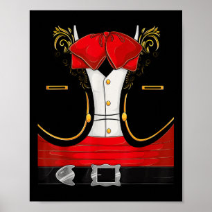 Poster Costume d'Halloween Mariachi mexicain Charro Cinco