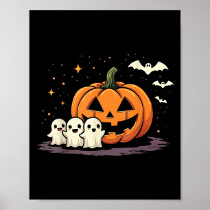 Poster Costume d'Halloween pour hommes de fantôme mangean