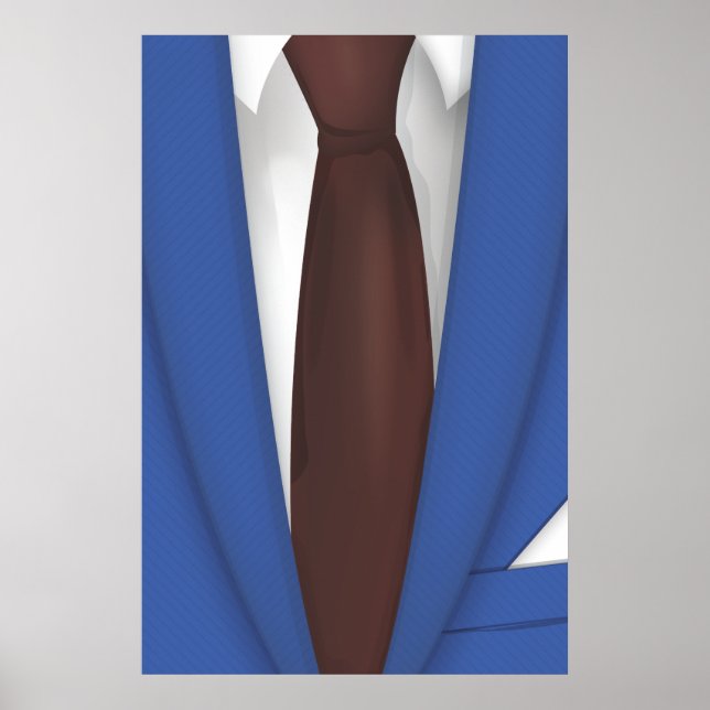 Poster Costume et cravate (Devant)
