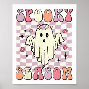 Poster Costume Halloween de saison éffrayante