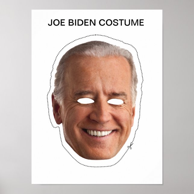 Poster Costume Joe Biden (Devant)