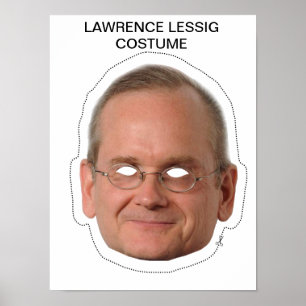 Poster Costume Lawrence Lessig