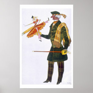 Poster Costume pour l'Anglais, de La Boutique Fanta