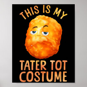 Poster Costume Tot Tater Pour Hommes Femmes Enfants Tatea