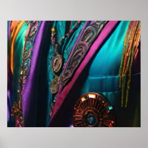 Poster Costume vibrant