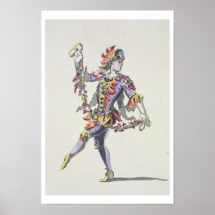 Poster Costumez la conception pour Triton, dans un balle