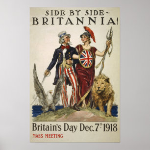 Poster Côte à côte Britannia