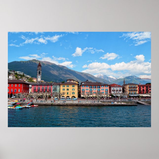 Poster Côte Amalfi (Devant)