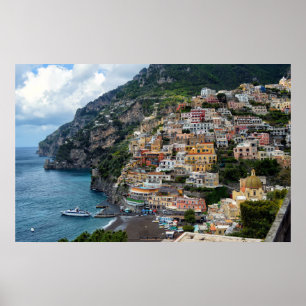 Poster Côte amalfitaine Italie