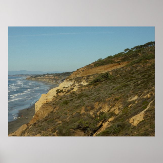 Poster Côte Californie Paysage de voyage Pittoresque (Devant)
