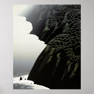 Poster Côte californienne - 1975; États-Unis Eyvind Ear