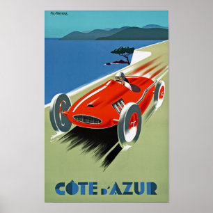 Poster Côte d'Azur