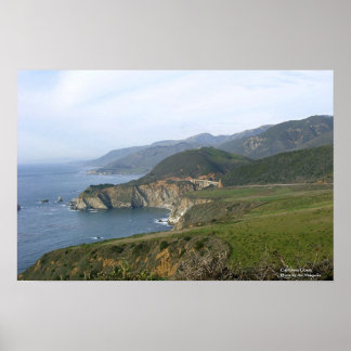 Poster Côte de Californie