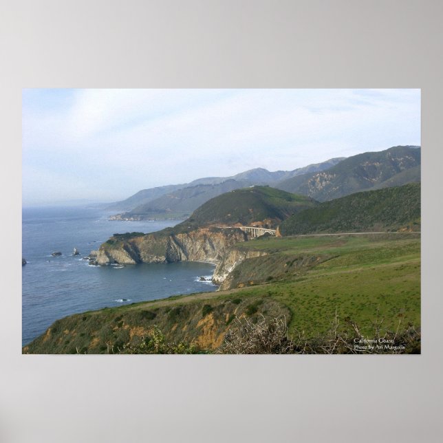 Poster Côte de Californie (Devant)