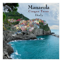 Côte de la mer Cinque Terre Manarola Italie