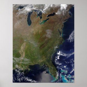 Poster Côte Est 2 des Etats-Unis