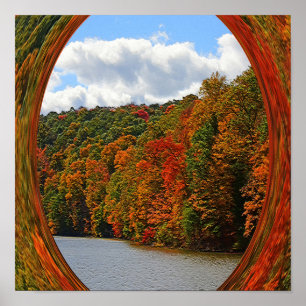 Poster Côte Est Automne...