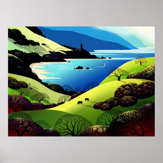 Poster Côte infinie (Devant)