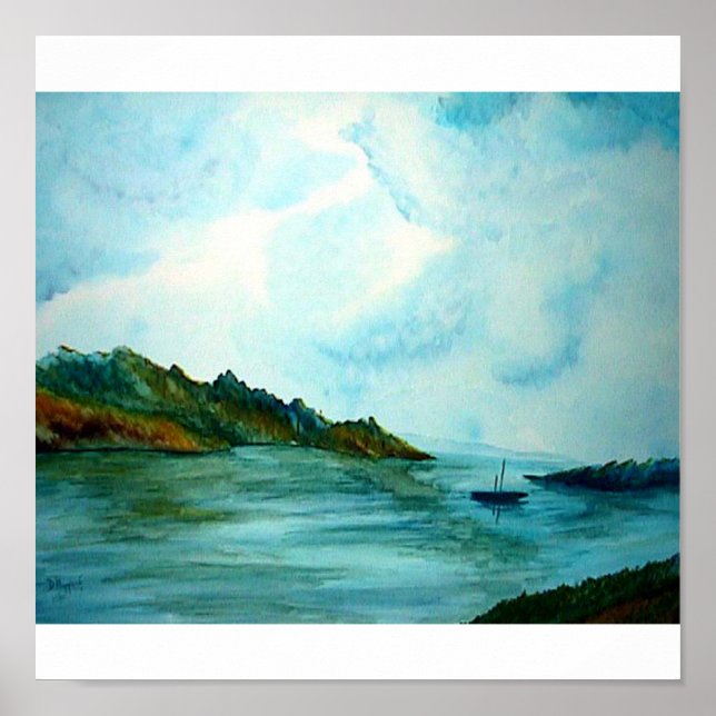 Poster Côte Océanique (Devant)