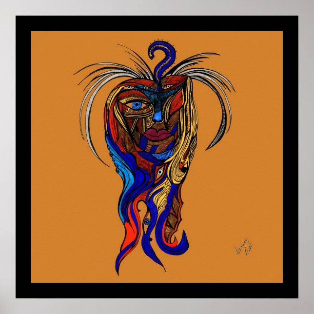 Poster Côté sauvage (Devant)