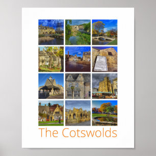 Poster Cotswolds