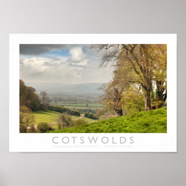 Poster Cotswolds (Devant)