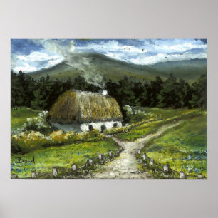 Poster Cottage du Connemara