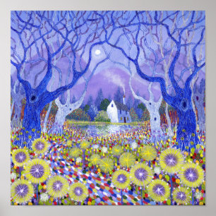 Poster Cottage en bois 2013