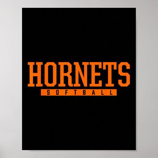 Poster Cottondale Hornets Softll Hs  (Devant)