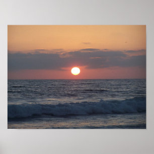 Poster coucher de soleil