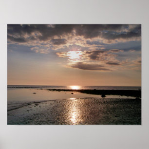 POSTER COUCHER DE SOLEIL