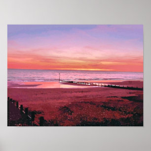 POSTER COUCHER DE SOLEIL
