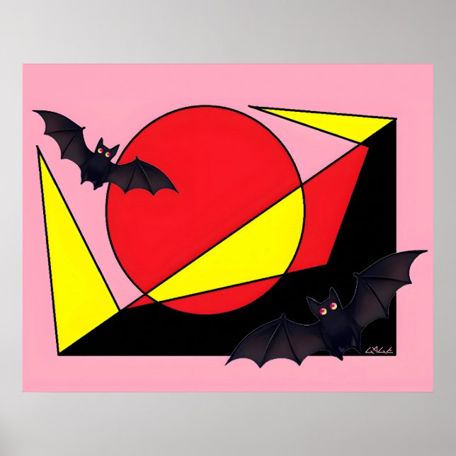 Poster Coucher de soleil (Devant)