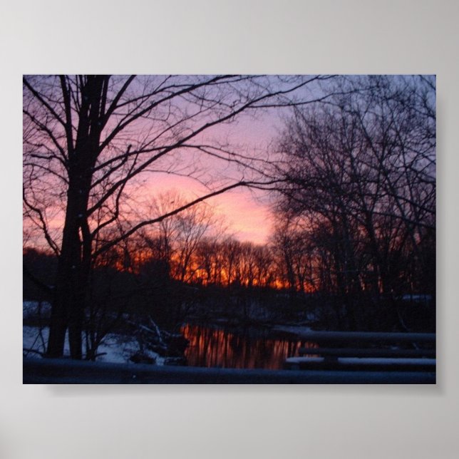 Poster Coucher de soleil5 (Devant)