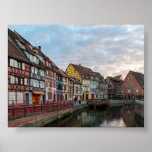 Coucher de soleil à la Petite Venise Colmar