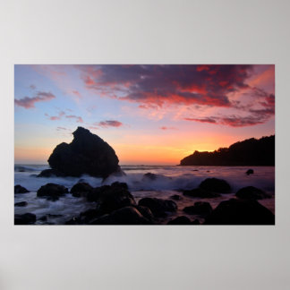 Poster Coucher de soleil de Muir Beach