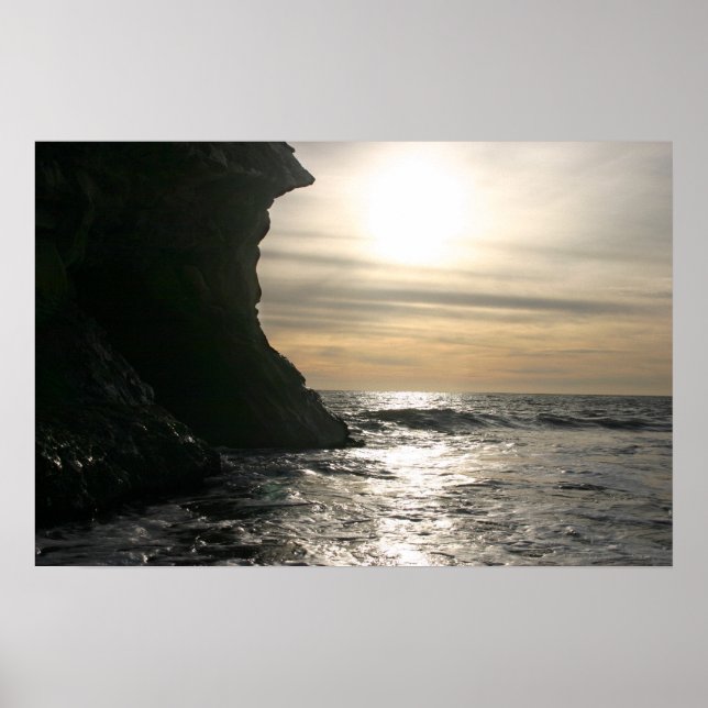 Poster Coucher de soleil de père Noël Cruz (Devant)