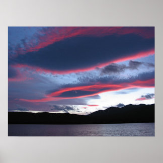 Poster Coucher de soleil de TeAnau
