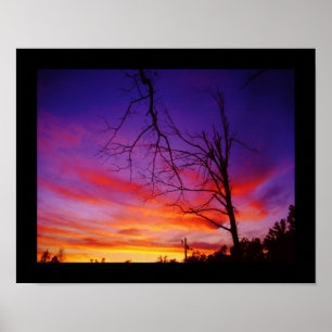 Poster Coucher de soleil du Missouri