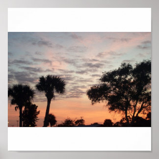 Poster coucher de soleil en FL