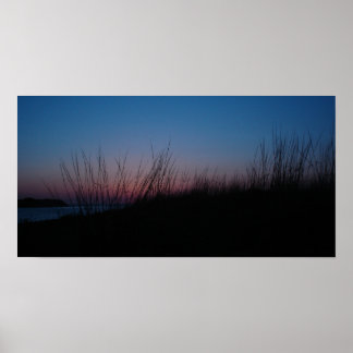 Poster Coucher de soleil en NC